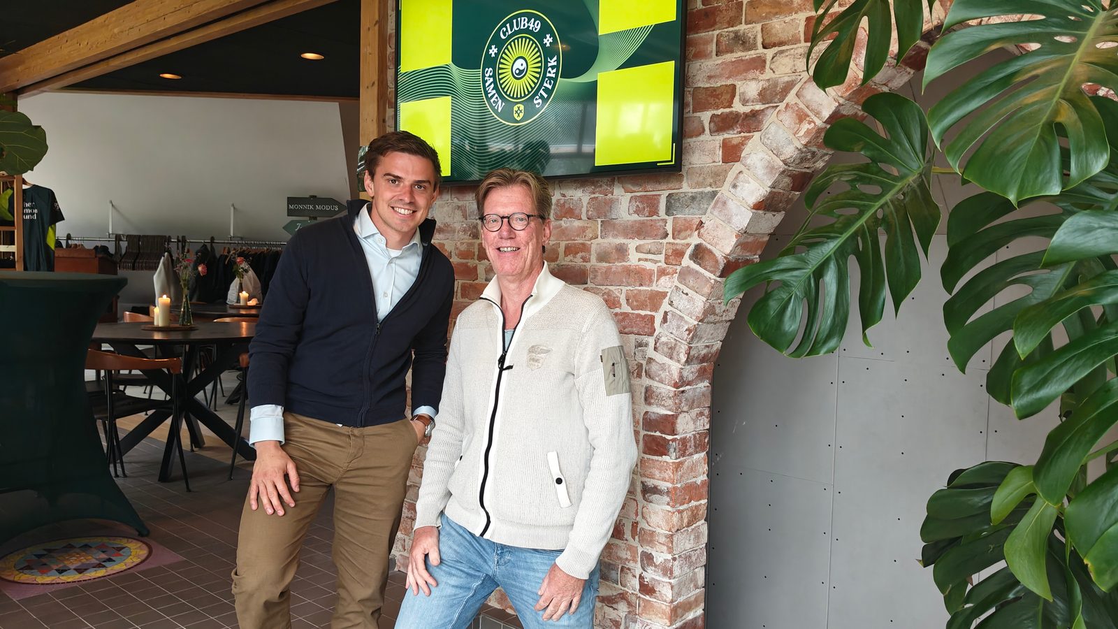 Maarten Ligthart en Bernd Mintjes samen