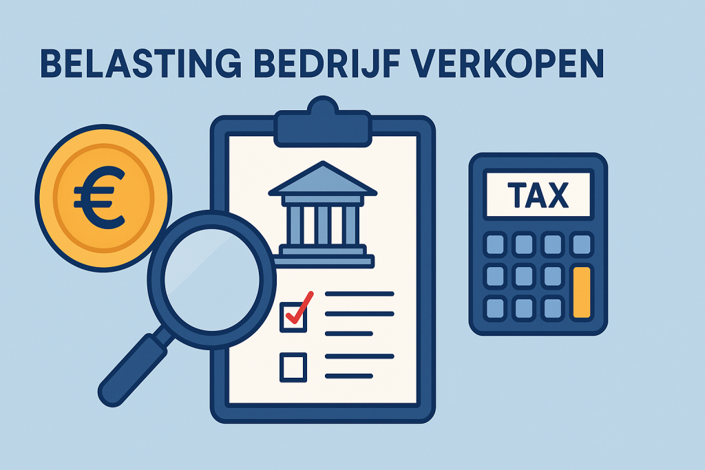 Bedrijf verkopen belasting